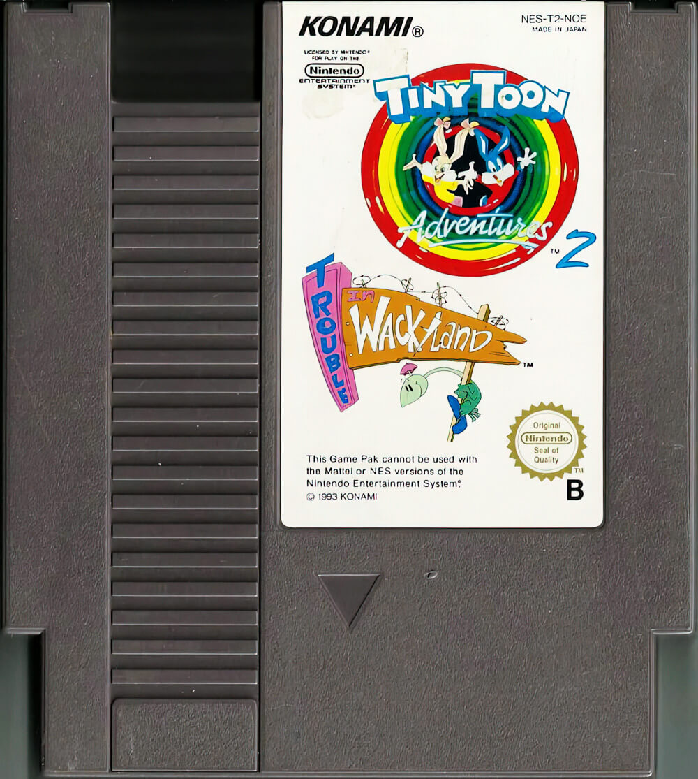 Лицензионный картридж Tiny Toon Adventures 2 Trouble in Wackyland для NES\Famicom